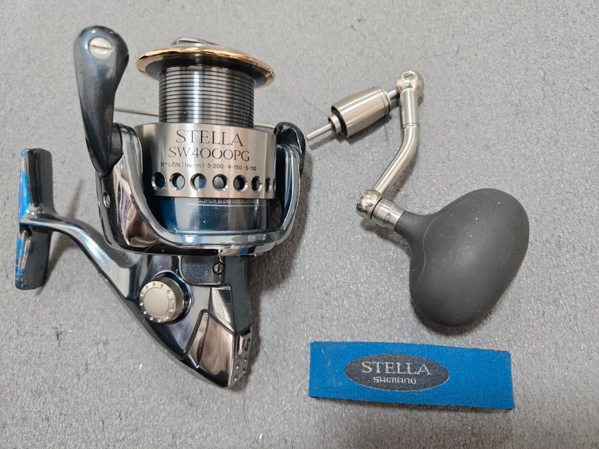 Rare Model in Good Condition! Shimano 01 Stella SW 4000PG STELLA SHIMANO