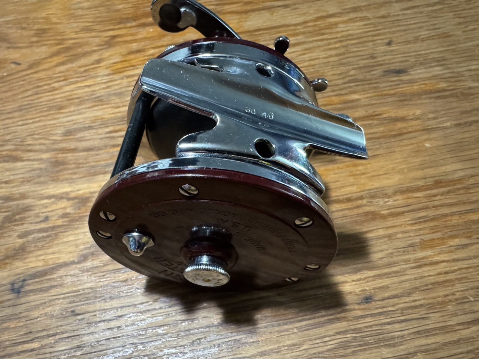Vintage Penn Jig-Master jr 501 Newell Spool and Cross Bars Stainless Internals