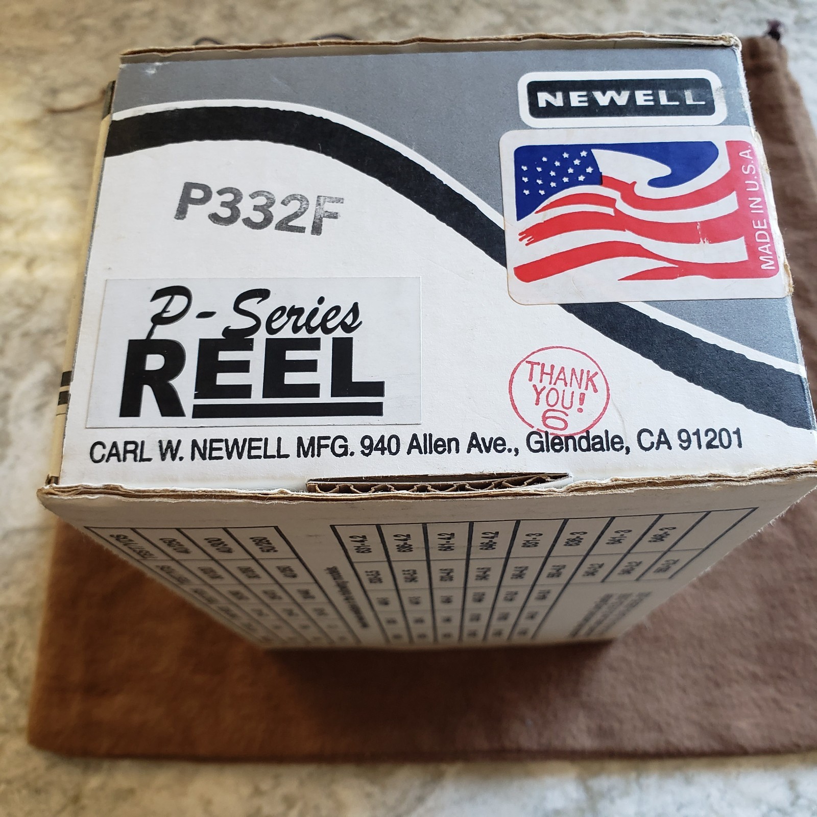 2002 Newell P332F High Speed 5:1 3:6:1 Gears 30 pound fishing line included