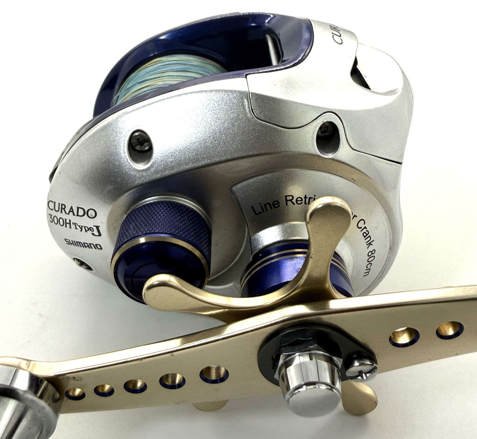 SHIMANO 08 CURADO 300H TypeJ Right Bait Casting Reel In Box JAPAN „Excellent+++“
