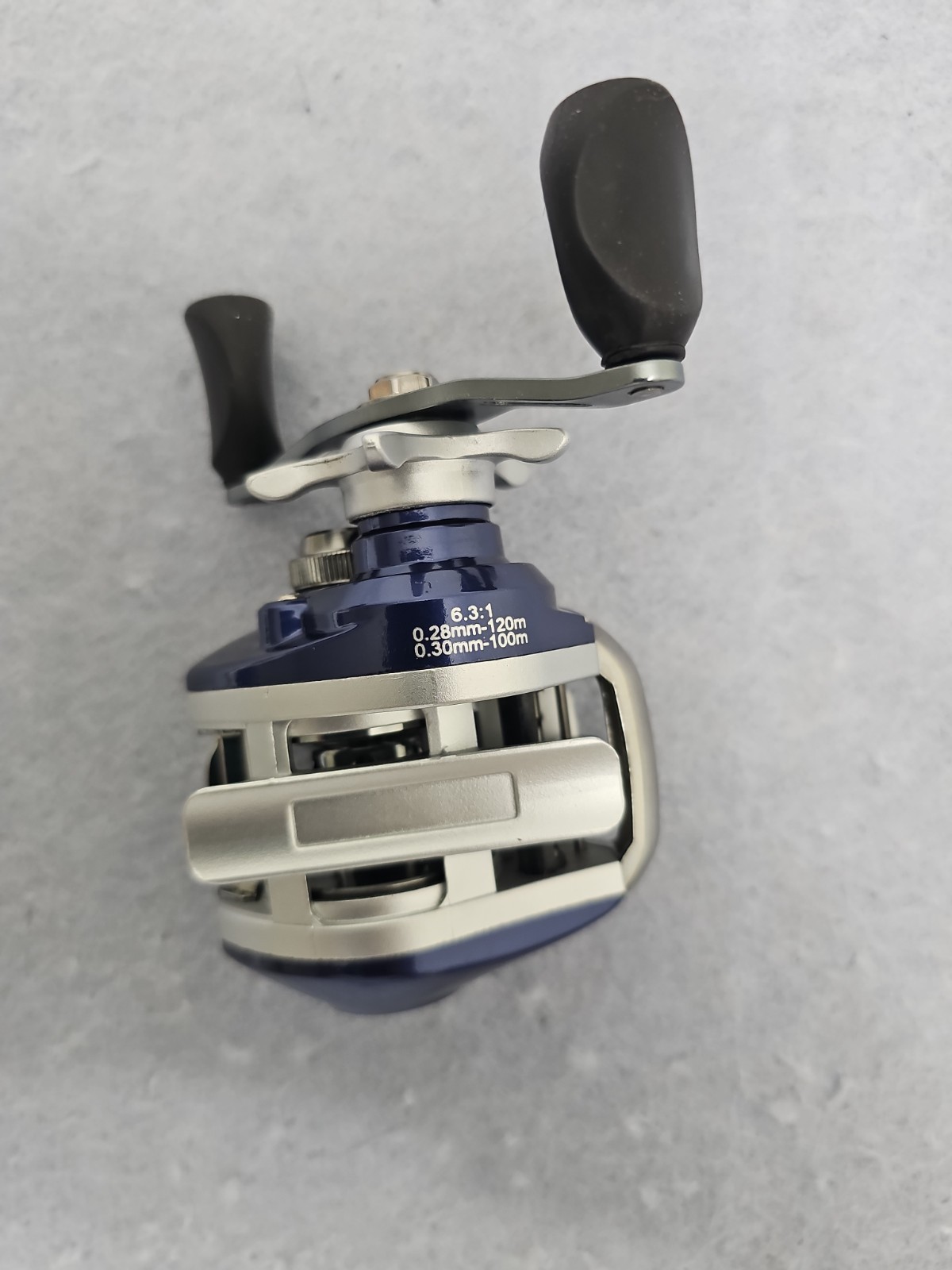Sougayilang LV100 Casting Reel Bait Caster 6:3:1 Gear Ratio 12lbs