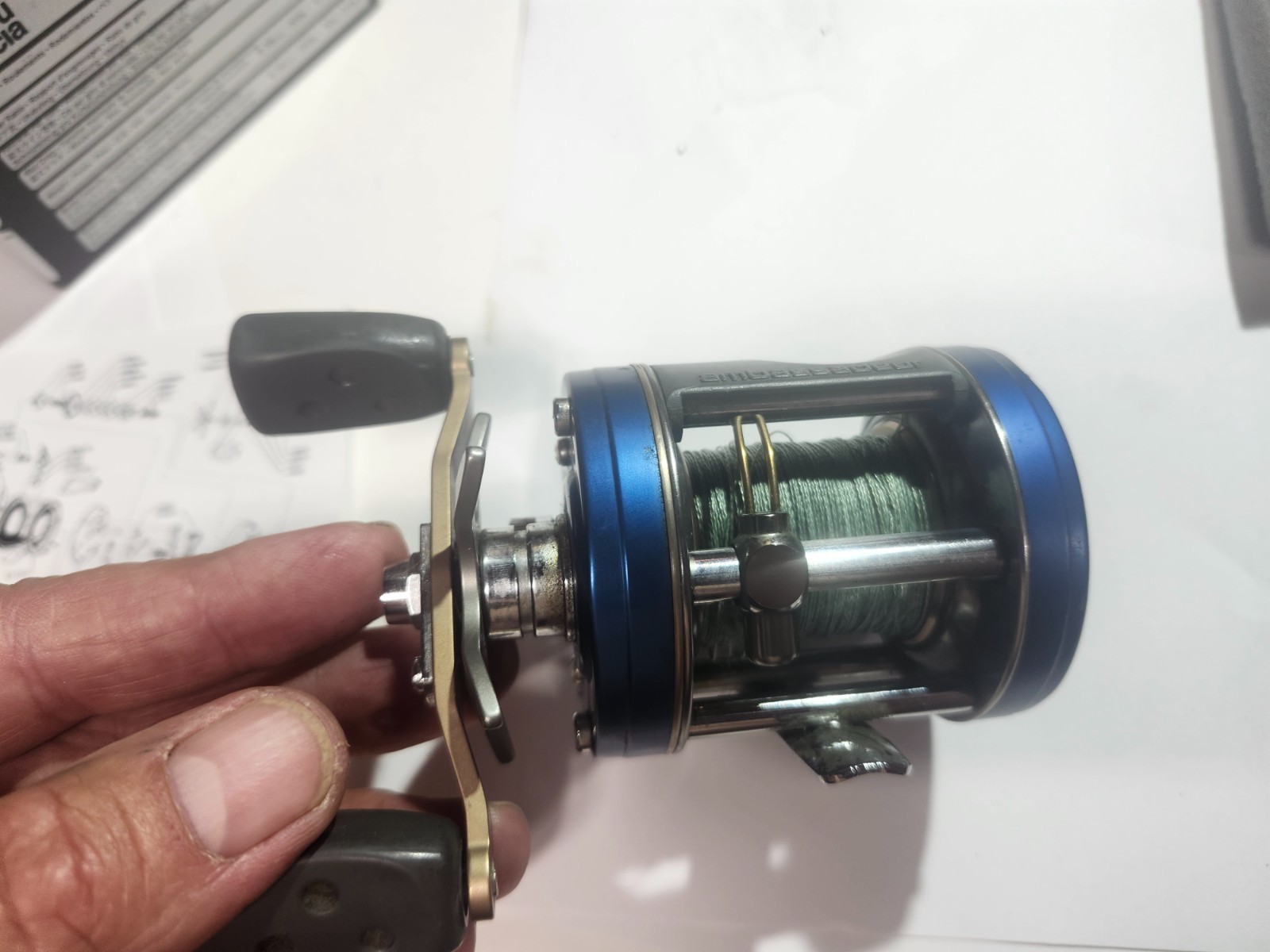Abu Garcia Ambassadeur 6600C4 Thumb Bar and Box