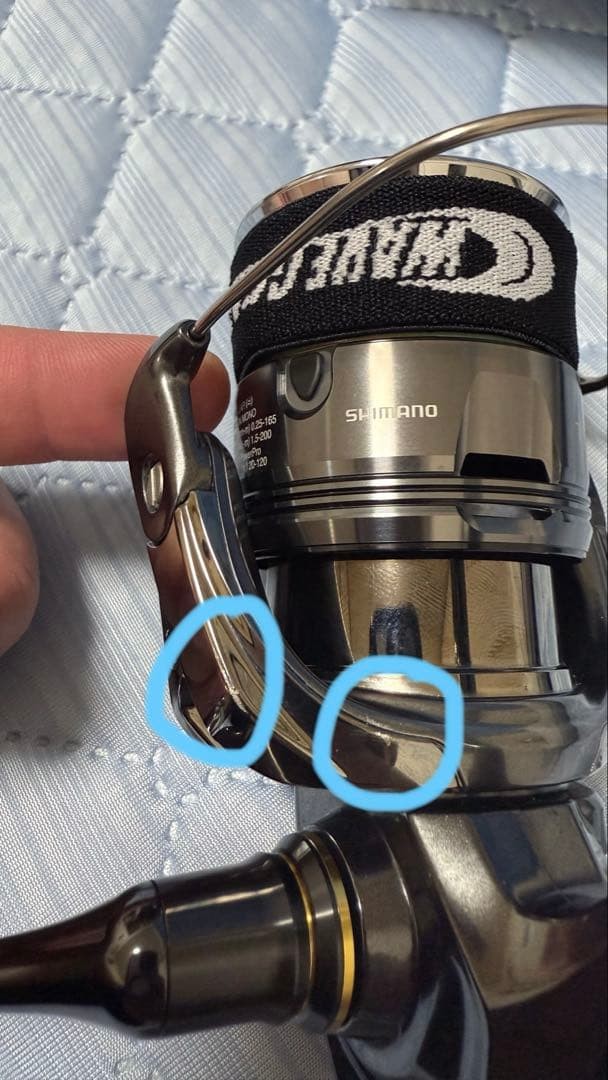SHIMANO Spinning Reel 24 TWIN POWER 4000MHG MGL Rotor Gear Ratio: 5.7 Exc+++