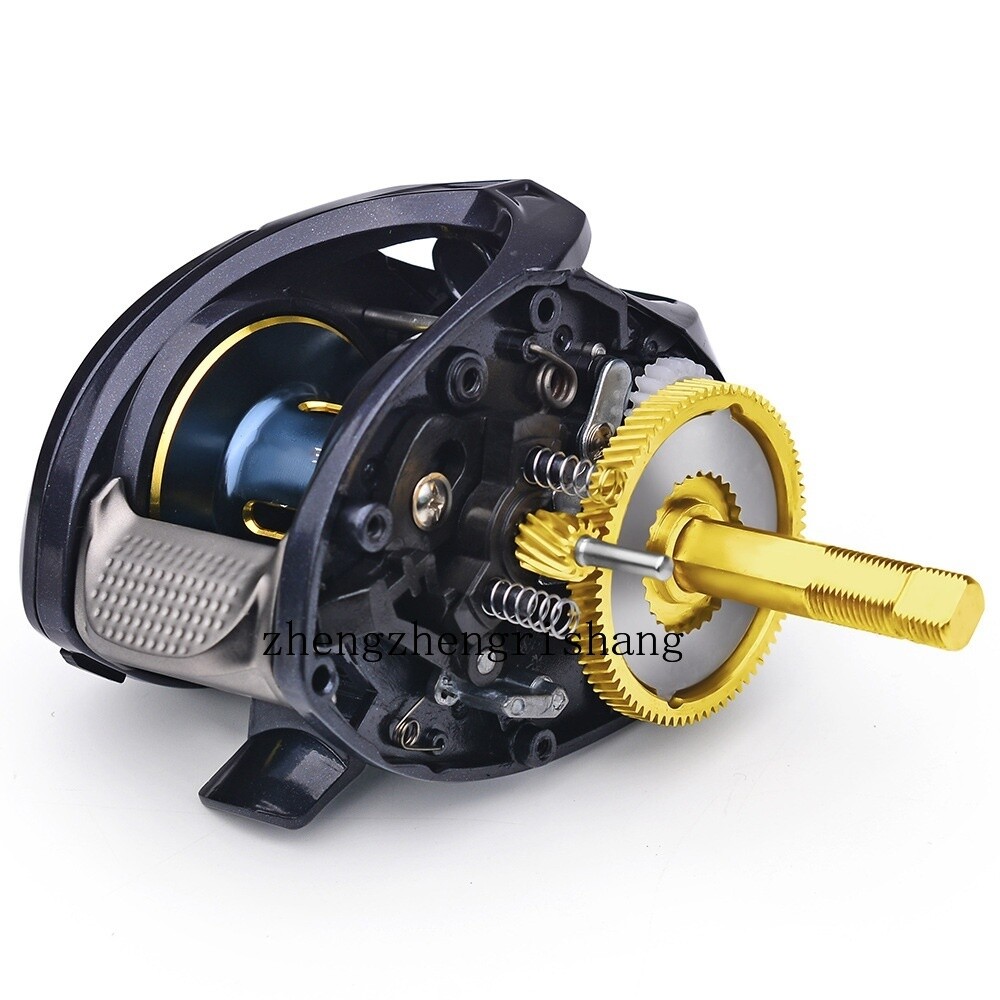 Baitcasting Fishing Reel 7.2:1 Smooth Max Drag 17.6 lb Super Light Streamlined