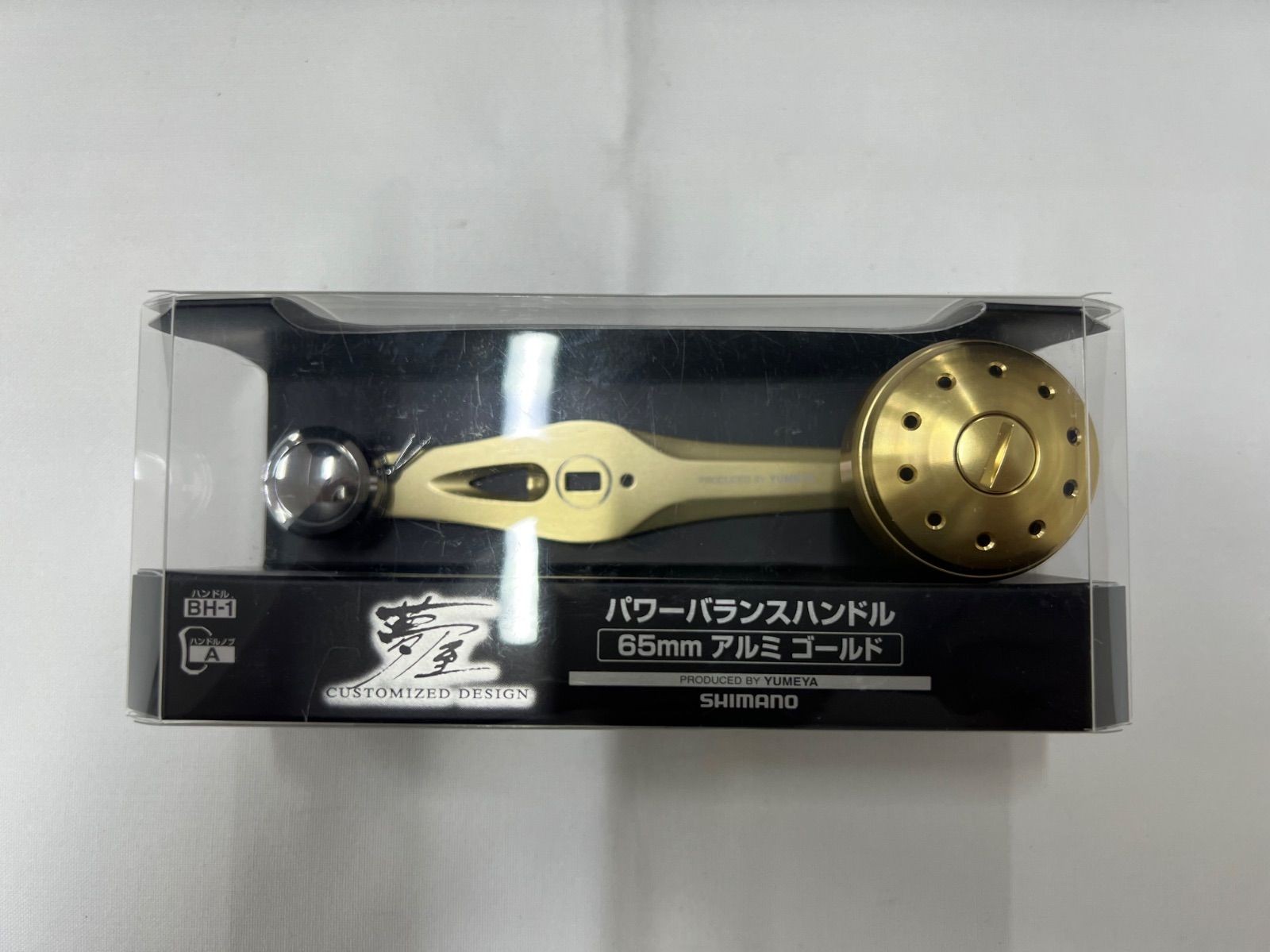 Yumeya Power Balance Handle 65mm Aluminum Gold