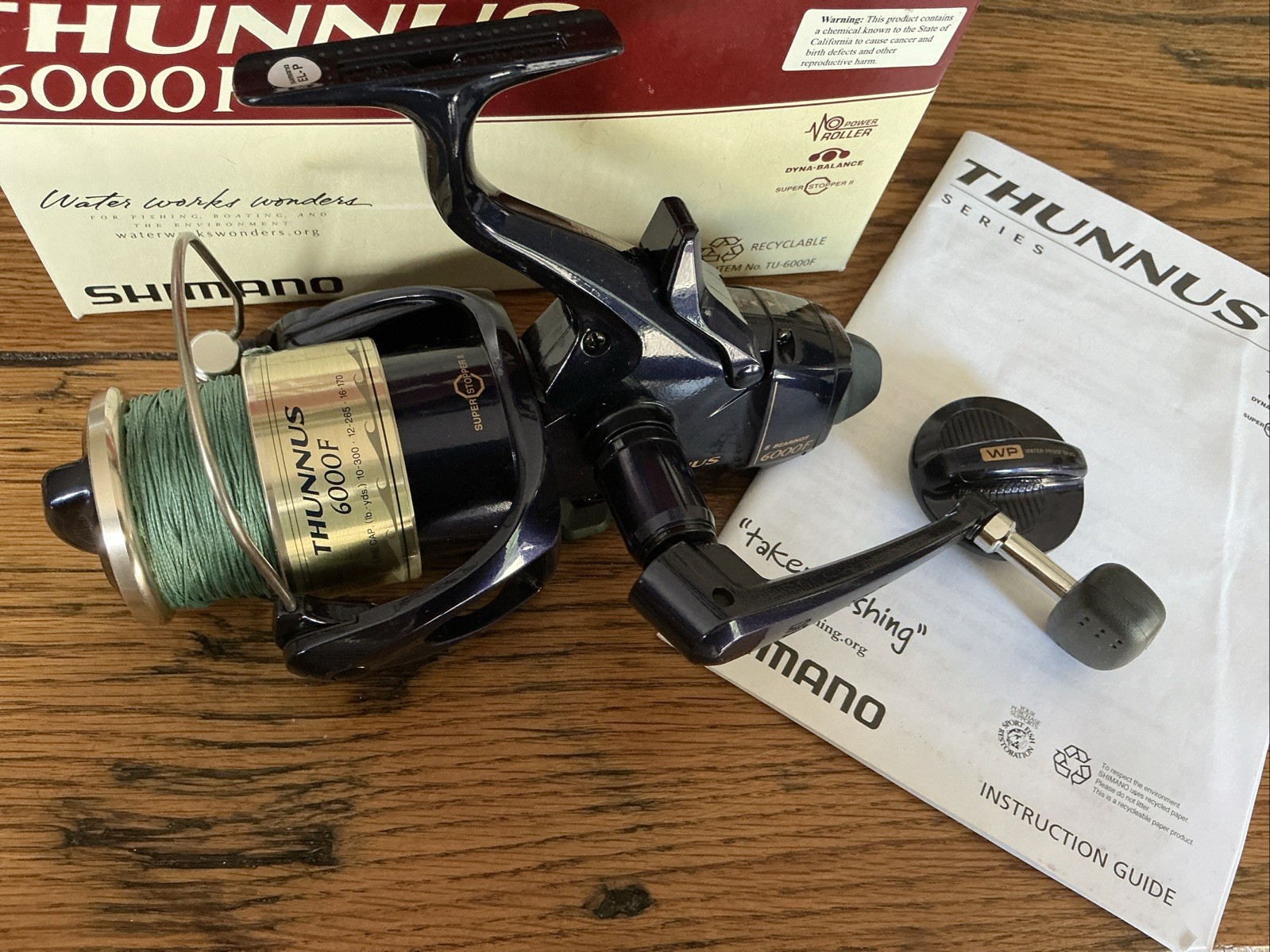 Shimano Thunnus 6000F Spinning Reel for Saltwater