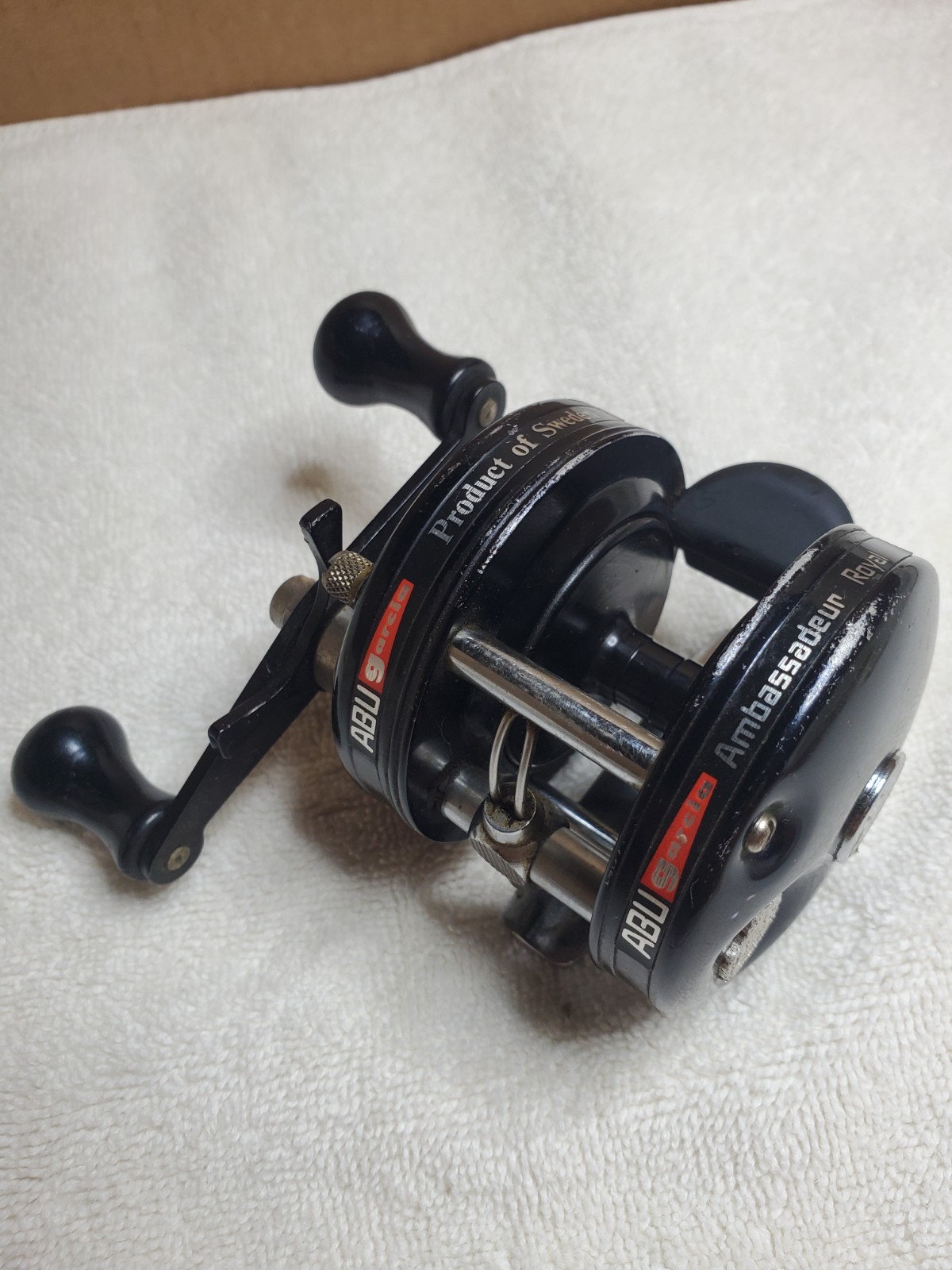 Vtg Abu Garcia Ambassadeur 5000D Sweden Teal Green Baitcast 1974 Direct Drive