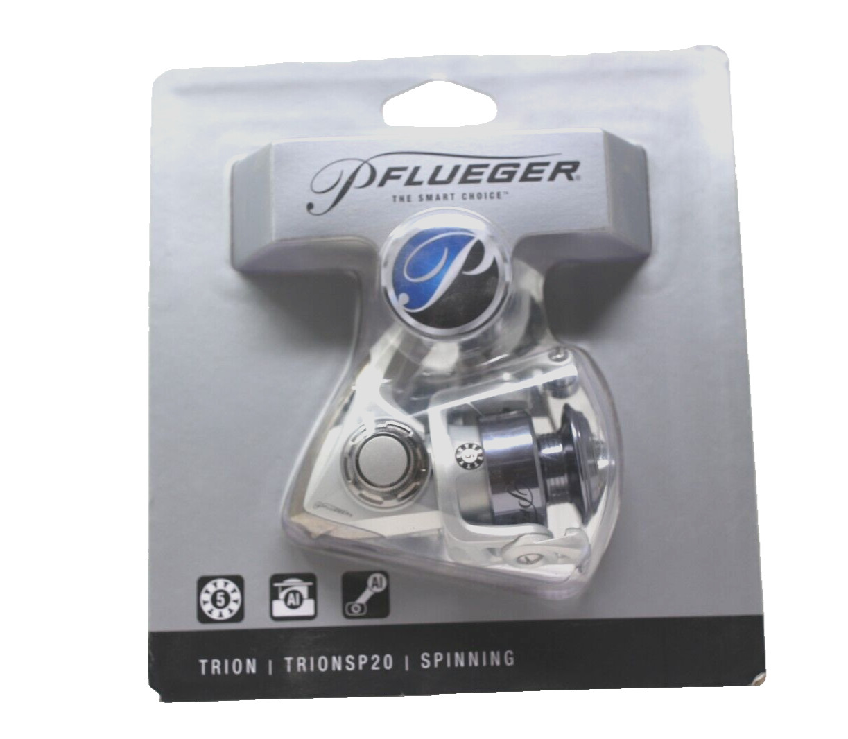 Pflüger The Smart Choice Trion 20B Spinning Reel Silver