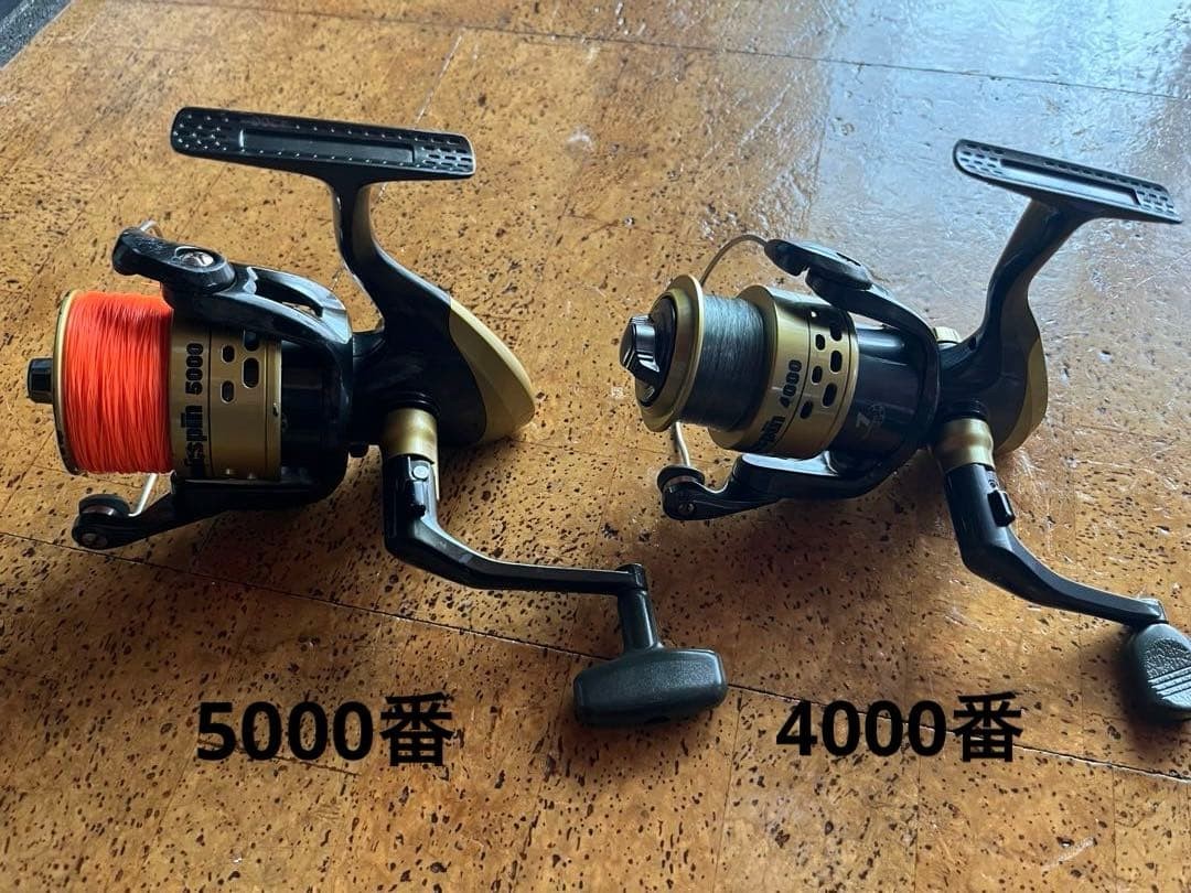 Okuma 5000 4000 Spinning Reel Lot Used Line Included