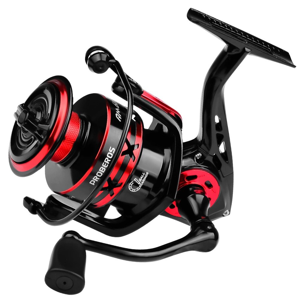 Fishing Wheel Metal Spool Freshwater Spinning Reel 4-9KG Max Drag AM1000-6000