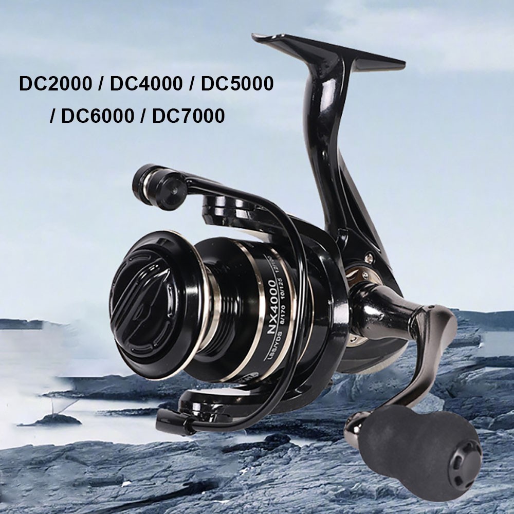 12BB Metal Spinning Fishing Reel 5.2:1 Freshwater Saltwater Left Right Hand Reel