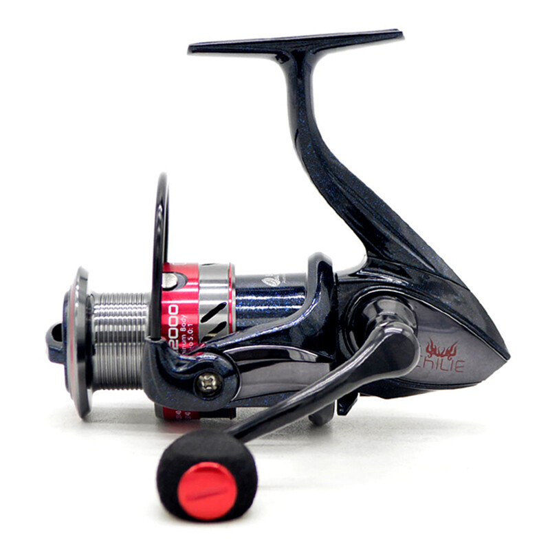 1000 2000 3000 4000 5000 6000 Size Spinning Fishing Reel w/ Metal Body and Spool
