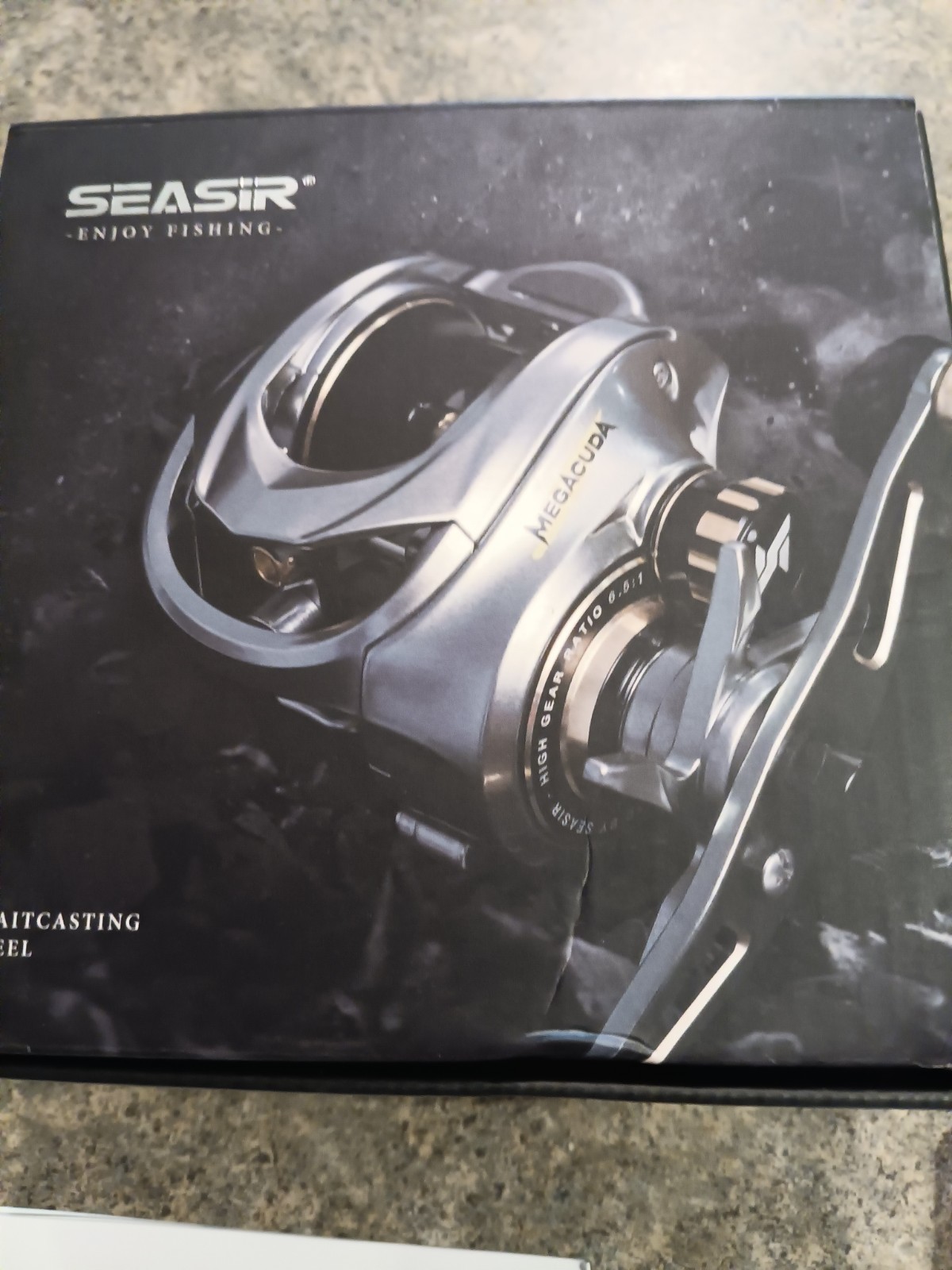 SEASIR Megacuda Medal Reel Salt water 11+1BB 6.5:1 Gear 15Kg Drag /RIGHT HAND