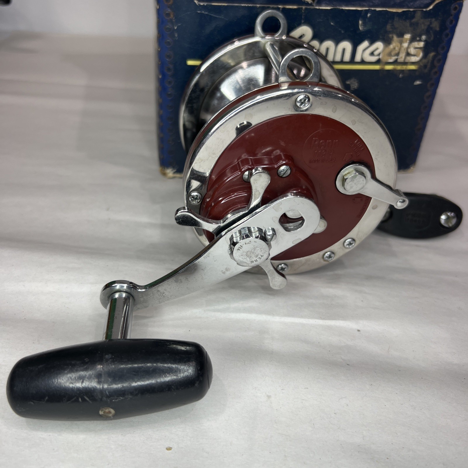 VINTAGE PENN 113H SPECIAL SENATOR 4/0 – IN BOX – MADE IN USA