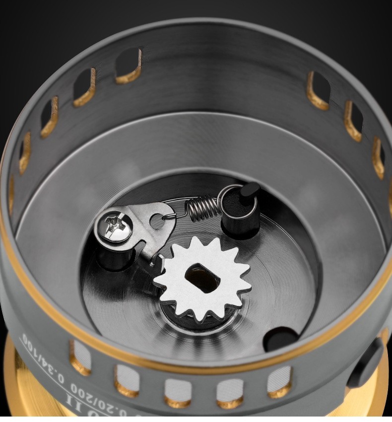 Precision CNC Metal Fishing Reel with 10KG Max Drag and Zinc Gear Plate