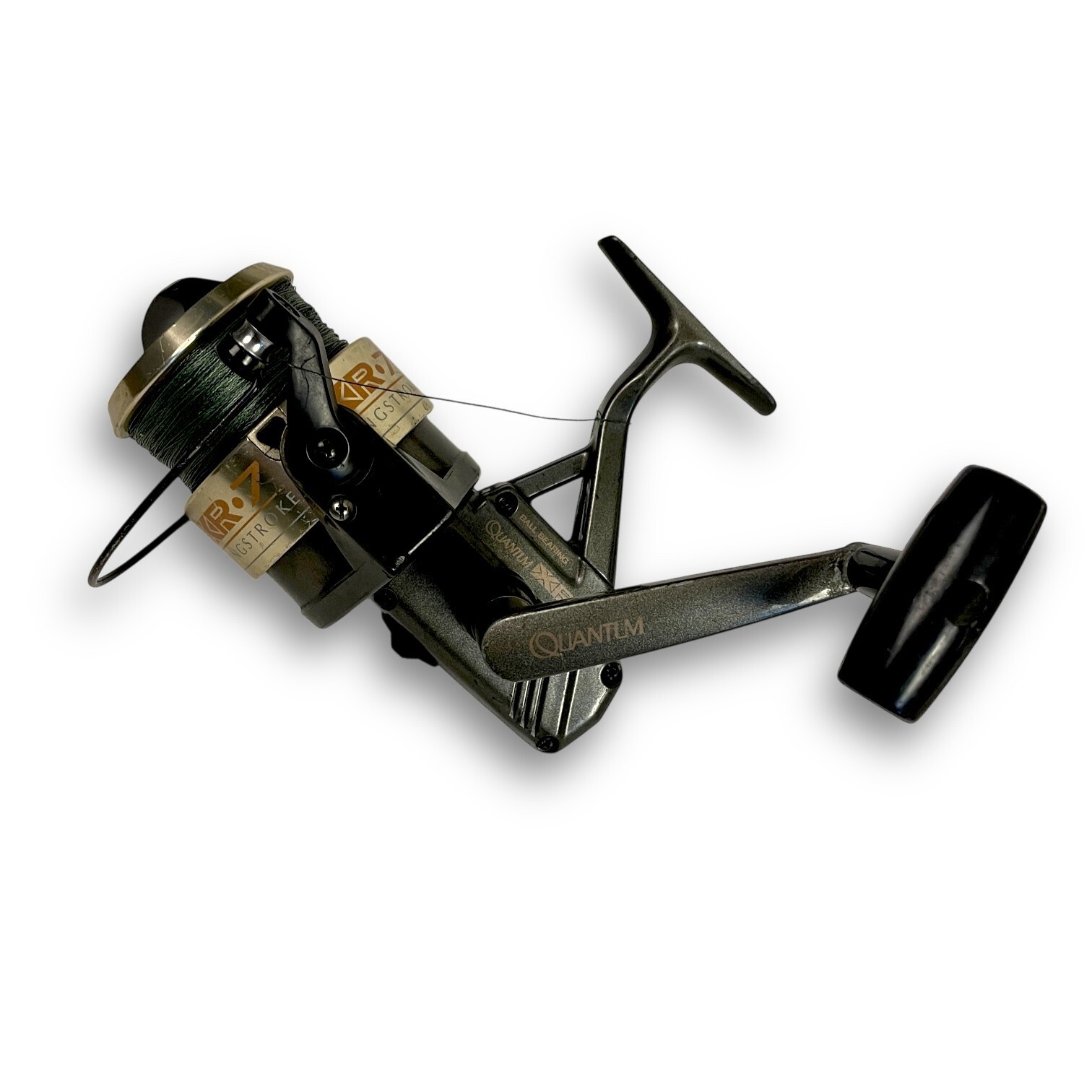 Vintage Zebco Quantum Long Stroke XR-7 Spinning Fishing Reel XR7