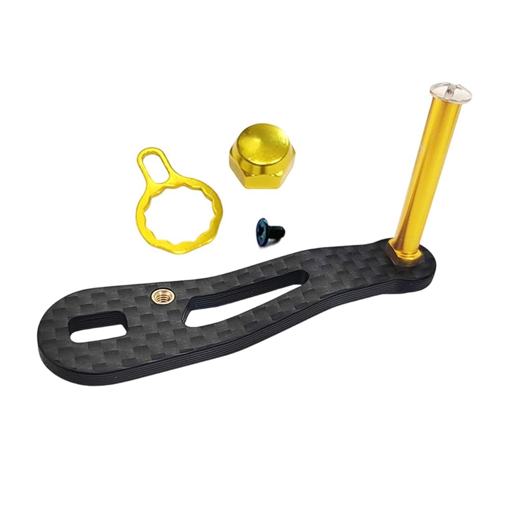 Single Rocker Arm Handle for For DAiWA Fishing Reels – 62mm 3g Carbon Fiber