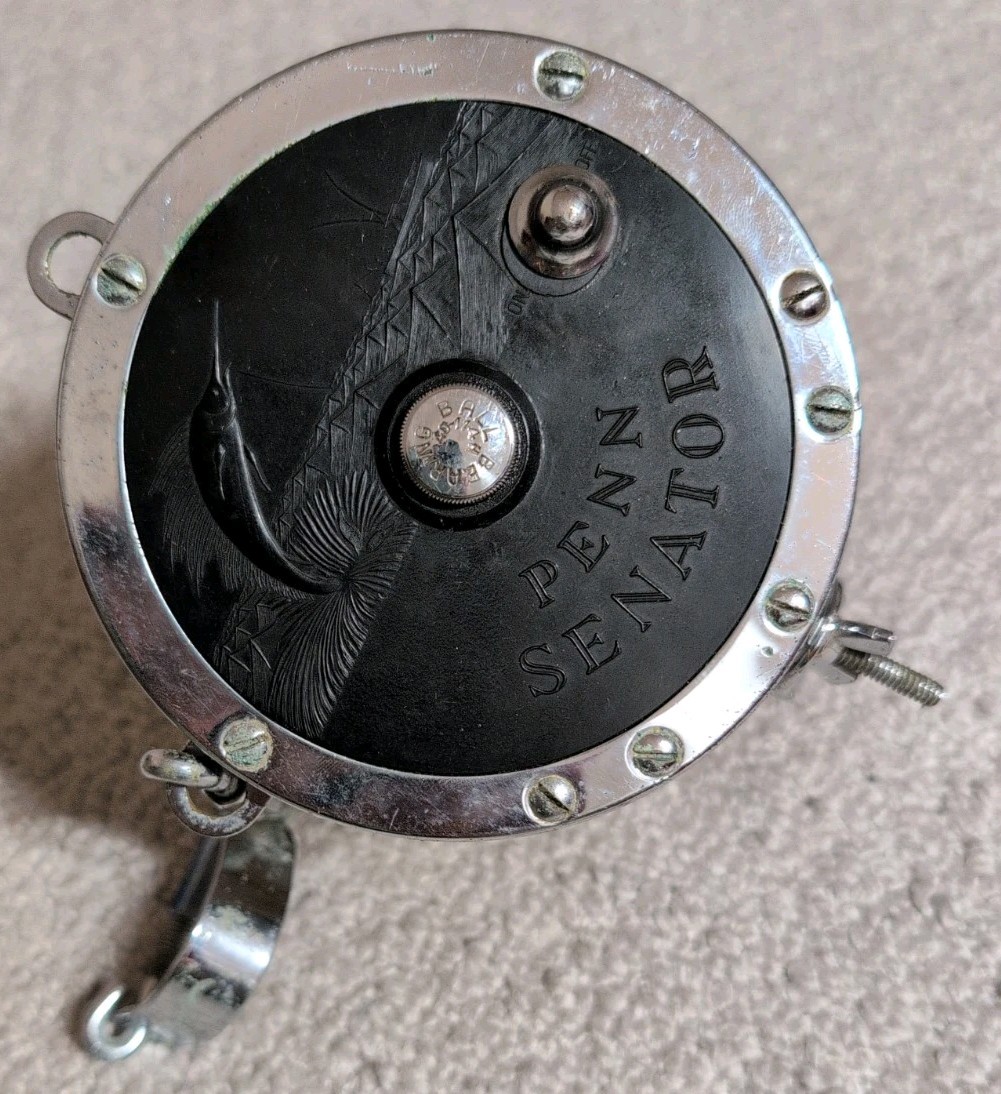 Size 9/0 Penn Senator Conventional Big Game Saltwater Fishing Reel W/ Manual 26