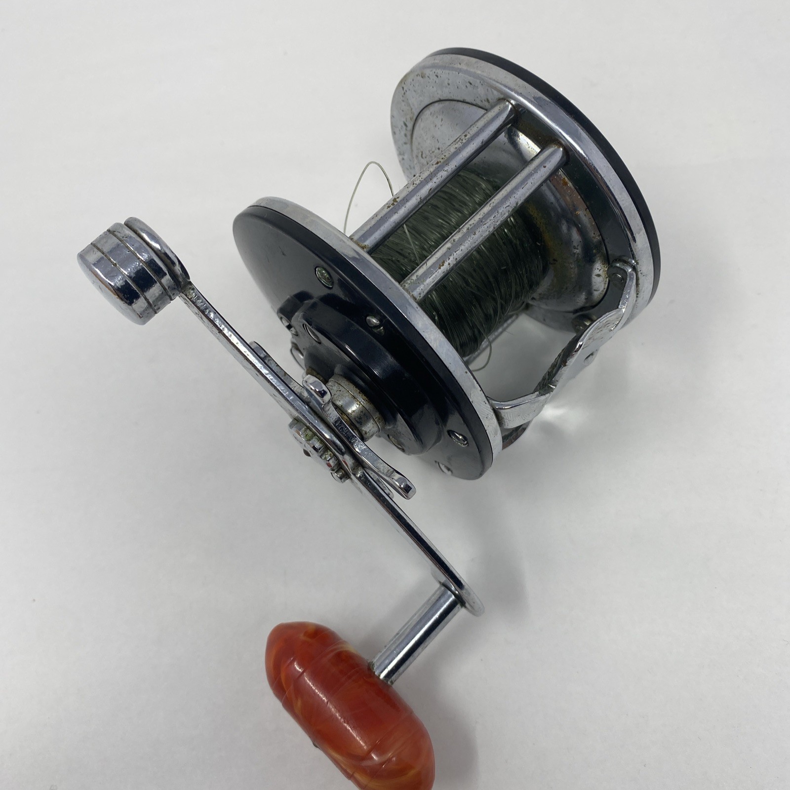 Penn 60 Long Beach Fishing Reel Vintage USA Works Great!