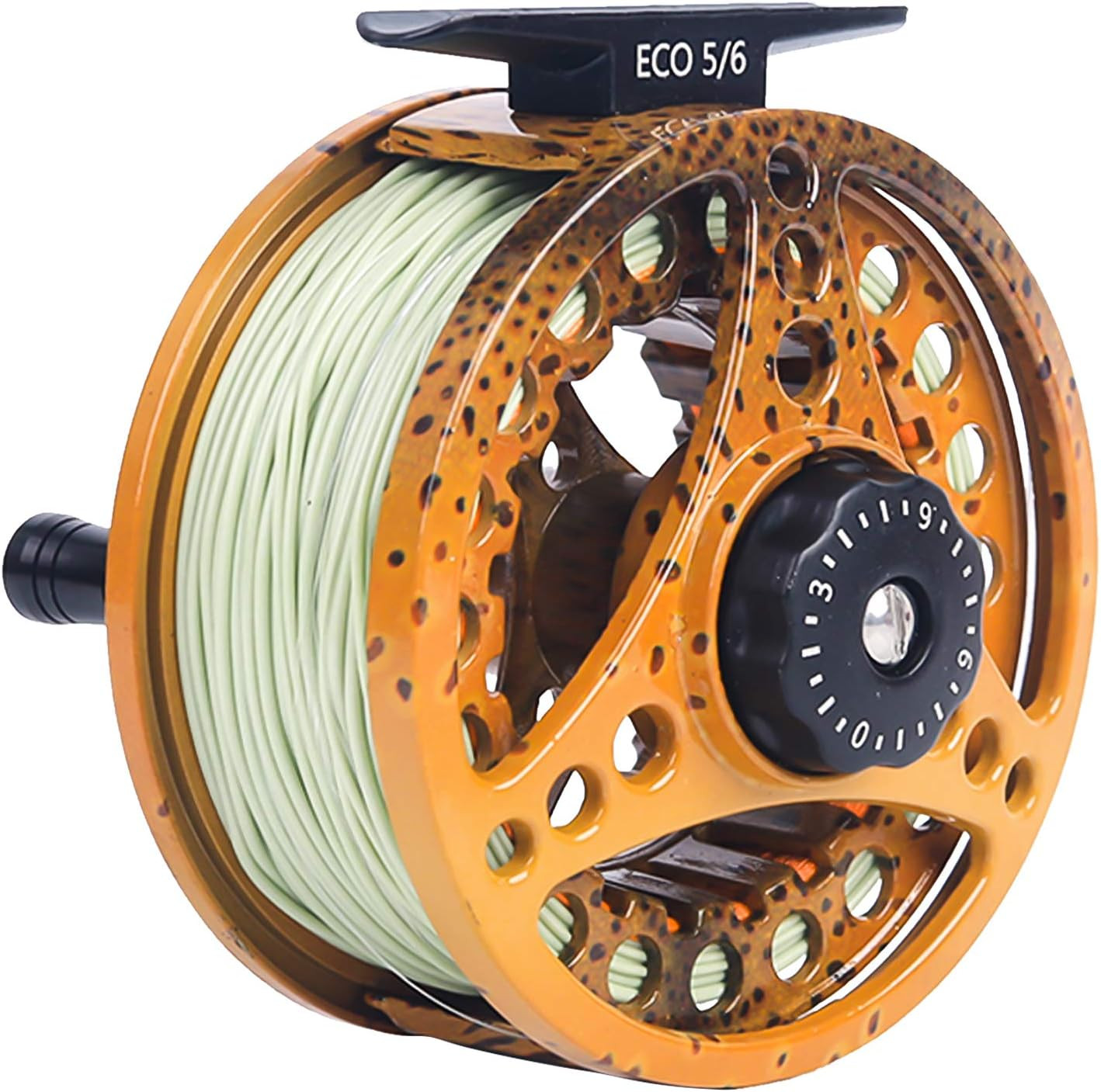 Maxcatch ECO Large Arbor Fly Fishing Reel (3/4Wt 5/6Wt 7/8Wt) and Pre-Loaded Fly