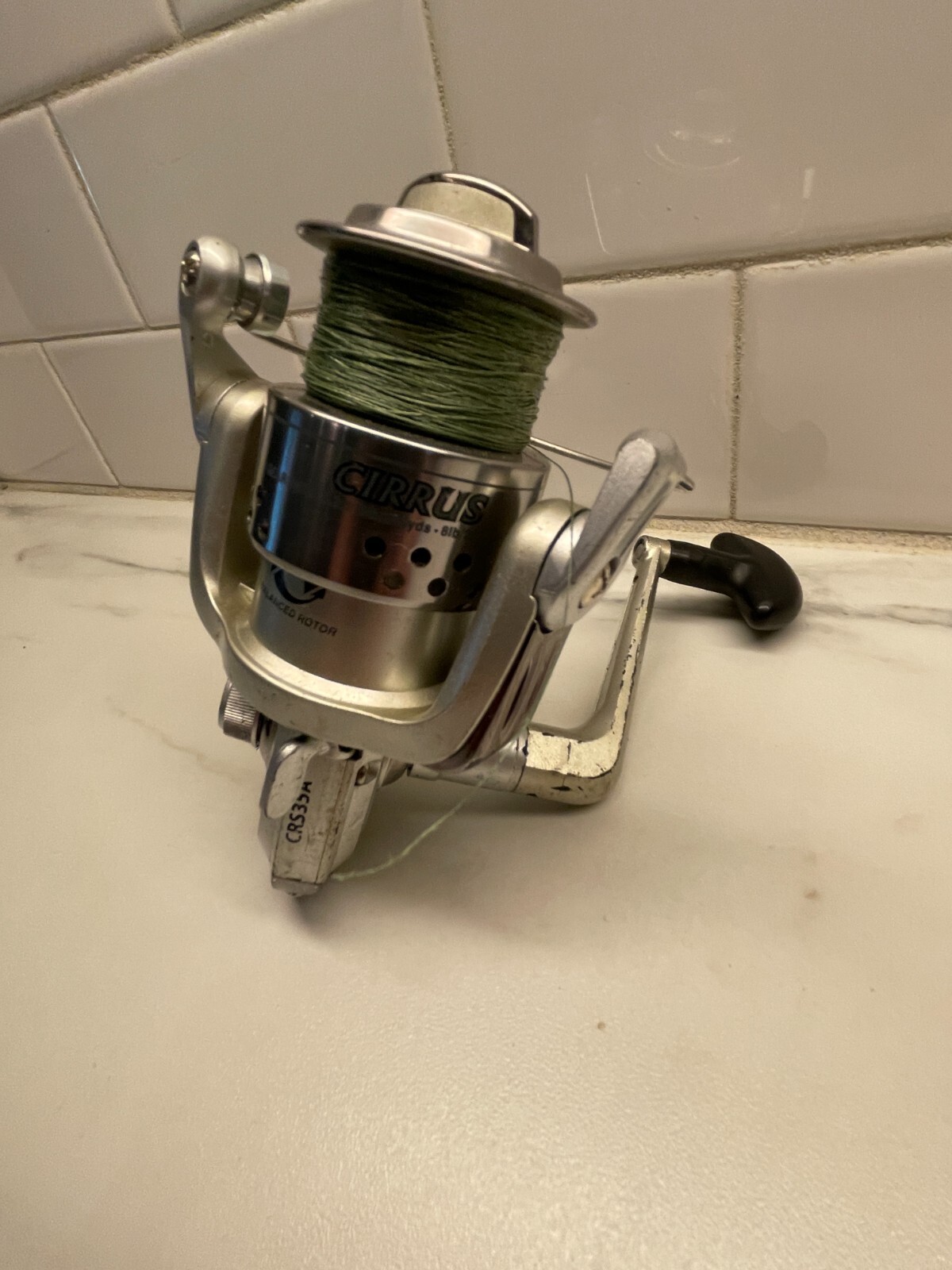 Shakespeare Cirrus Medium Spinning Reel CRS35A 5.2.1 w new line balanced rotor