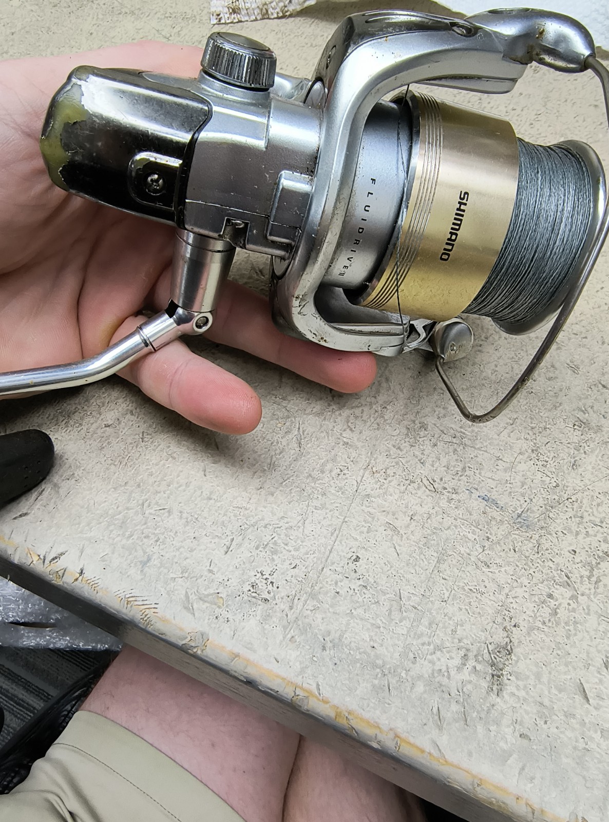 Shimano Stradic 4000MgFA Used Fair Shape Spinning Reel