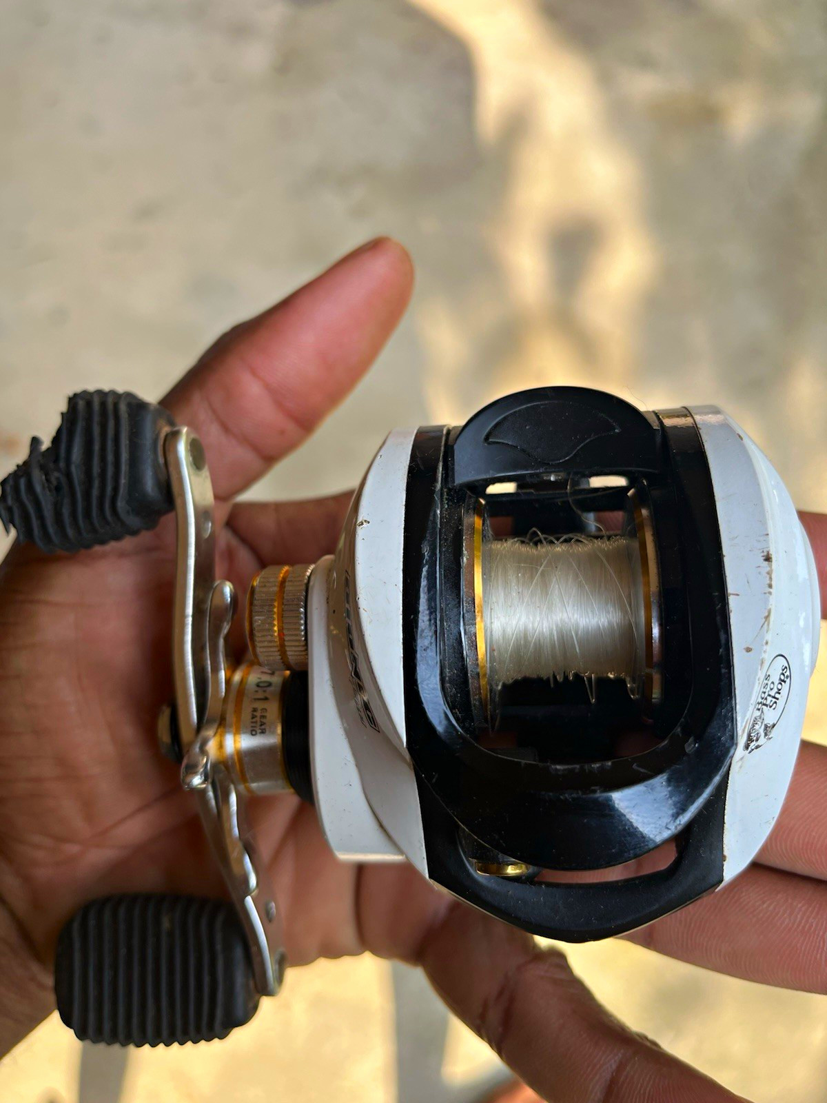 Abu Garcia Silver Max Right-Hand Baitcast Reel 6.4:1 3BB Star Drag Pre
