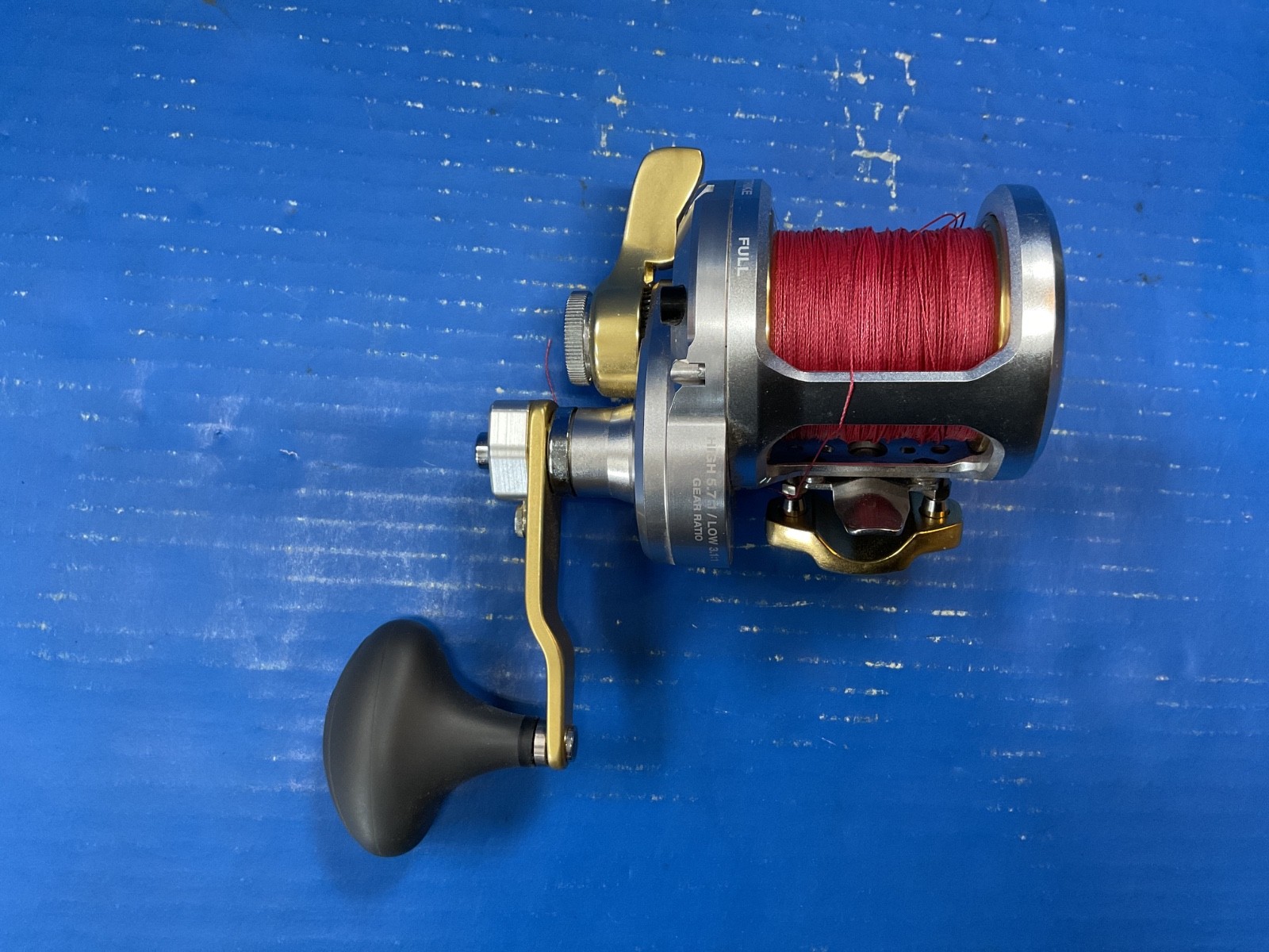 talica 16 II shimano high 5.7:1/low 3.1:1 gear ratio free strike full reel