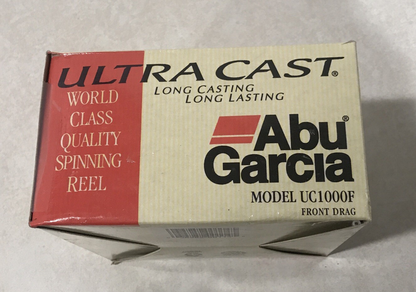 Abu Garcia Ultra Cast Model UC100F Baitcast Reel *Box, Manuals, Wrench Only*
