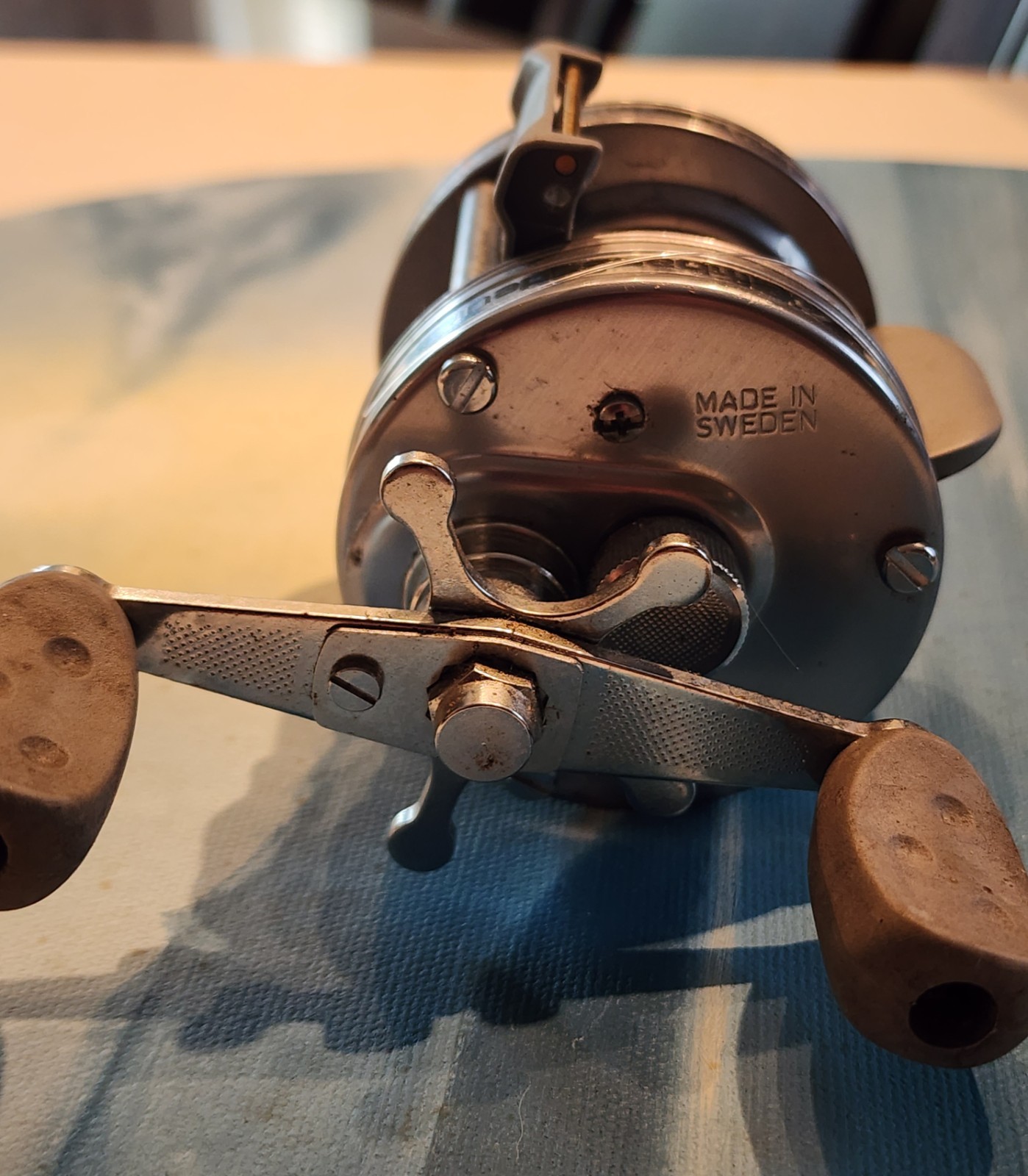 Abu Garcia Ambassadeur 5601 AB Anti Backlash Fishing Reel. Left Hand Reel.