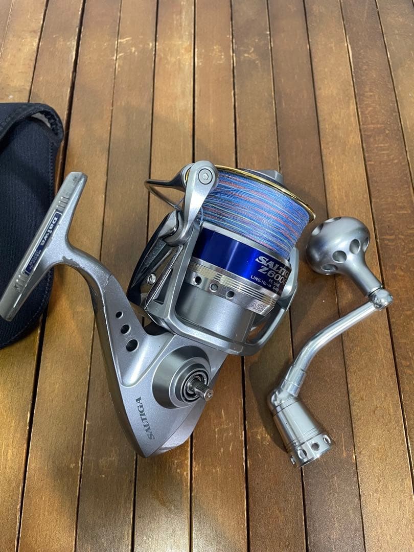 Daiwa Saltiga Z6000 Offshore Spinning Reel Overhauled With PE Line No.6 250m