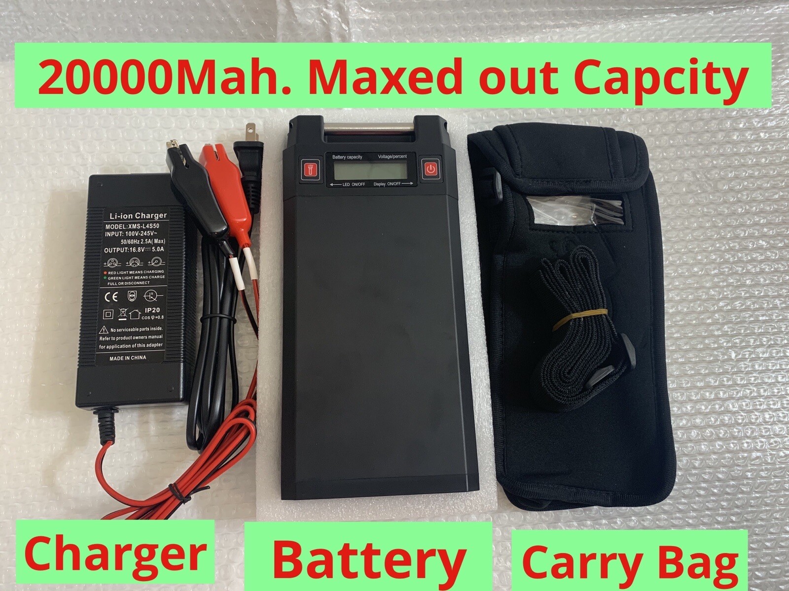 20000Mah 14.8V Electric Reel Battery SUPER LITHIUM BATTERY FOR DAIWA SEABORG