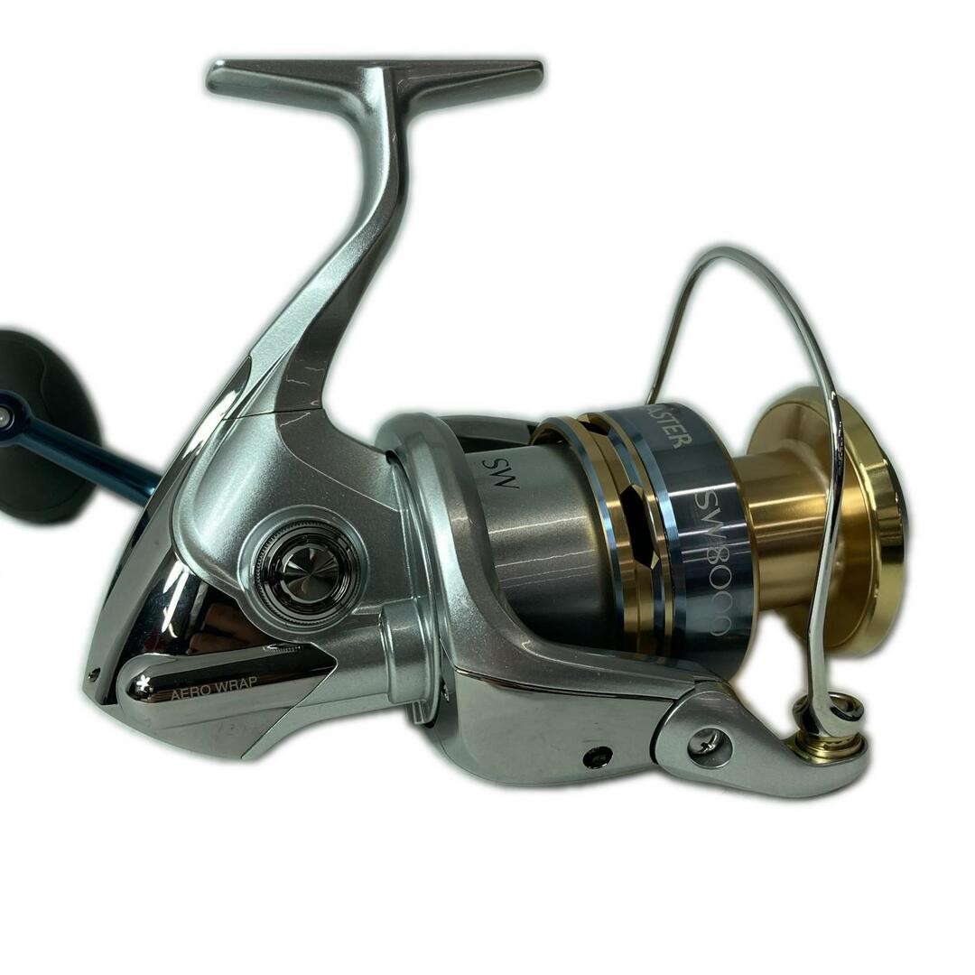 [Used] SHIMANO 13 Biomaster SW 8000PG Spinning Reel 03162 w/Pouch – From JAPAN