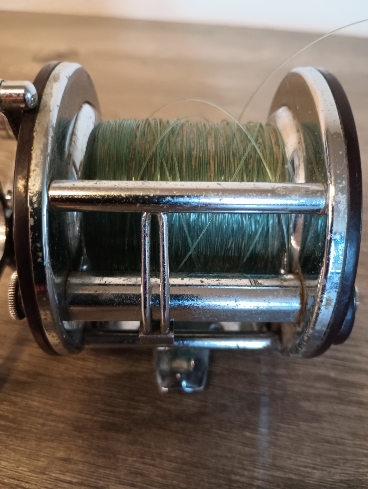 Vtg PENN Peer 209 Level Wind Conventional Fishing Reel made In The USA Spooled