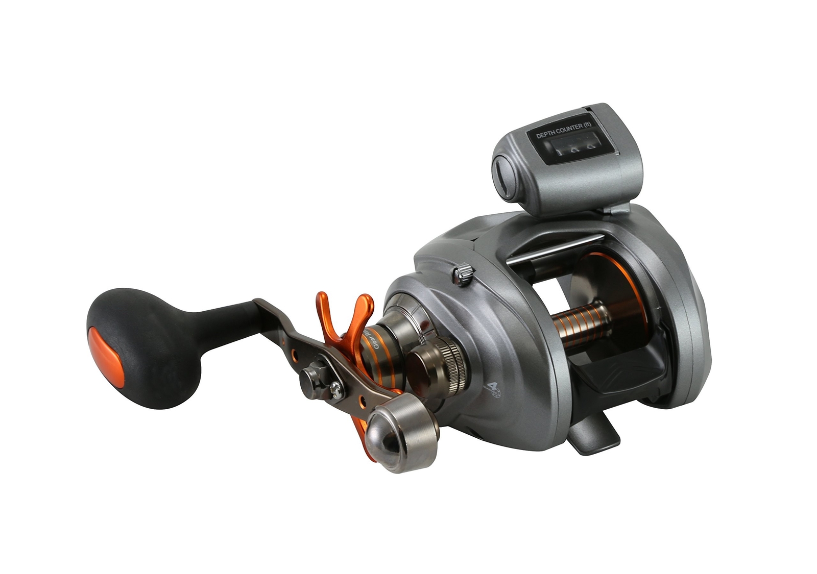 Okuma Coldwater LP Line Counter Reels Cw-354dlx (Left Hand), 150 Yds-20lb