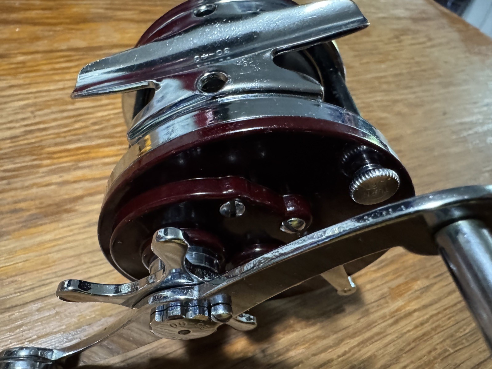 Vintage Penn Jig-Master jr 501 Newell Spool and Cross Bars Stainless Internals