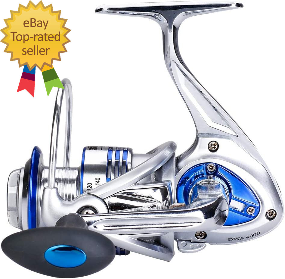 Spinning Fishing Reels for Saltwater Freshwater 3000 4000 5000 6000 7000 Spools
