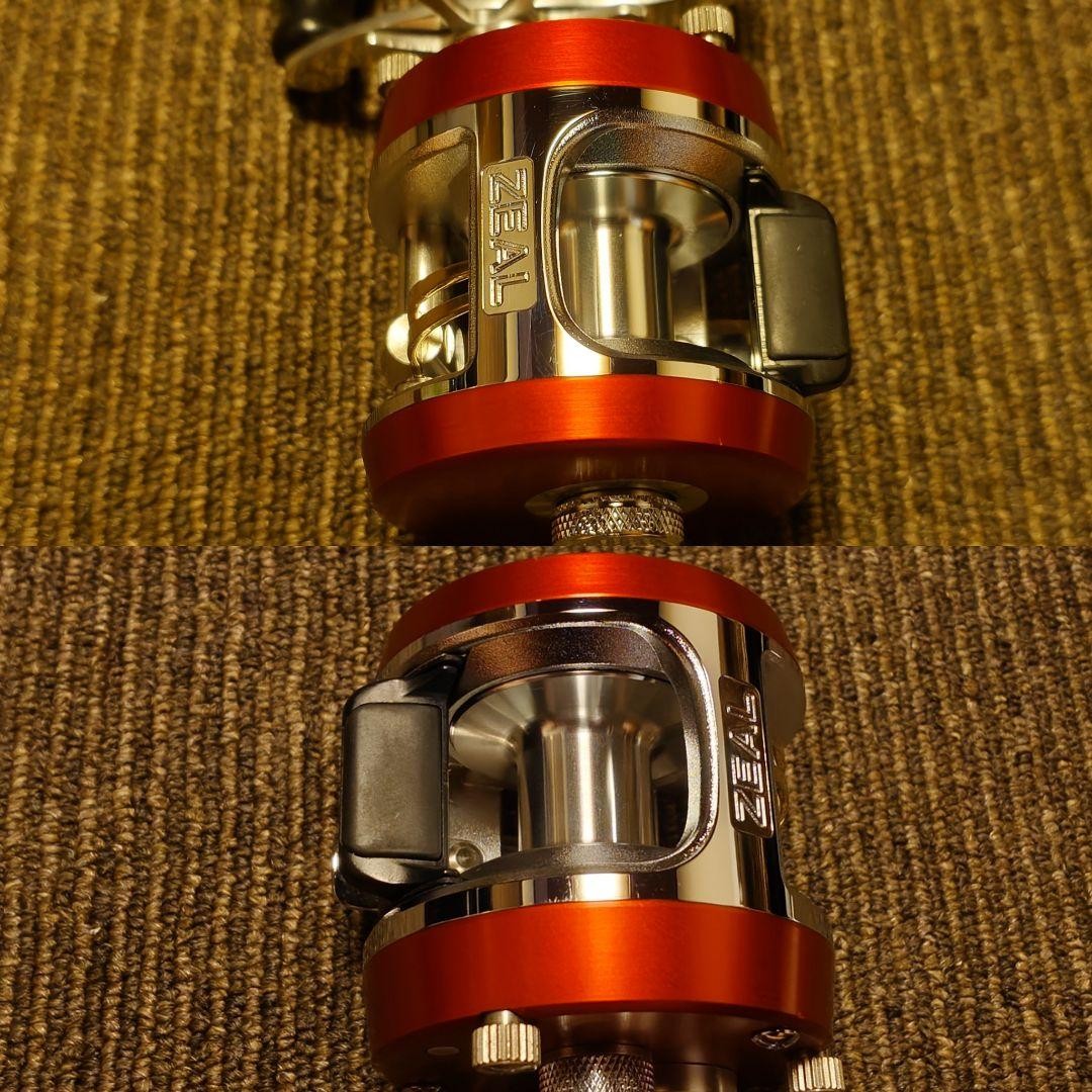 ZEAL Hepta 04 Semi Direct Drive Baitcasting Reel Fishing Equipment Gear Japan