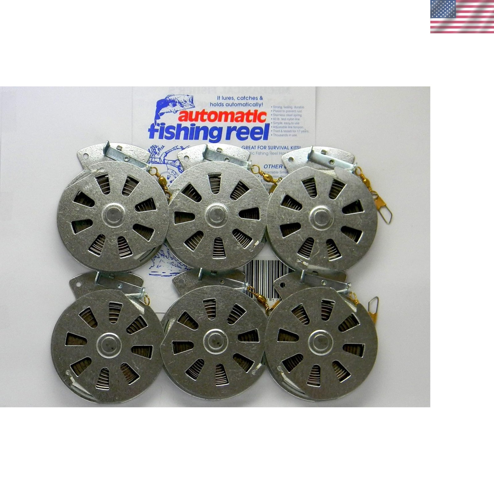 Durable 6 Yo-Yo Fishing Reels with 60 lbs Drag – Perfect for Survival Fishing