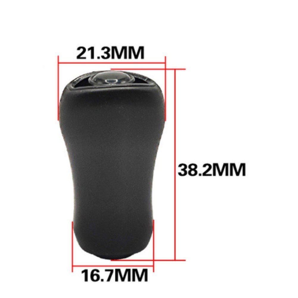 Rubber Knob WITH For DAIWA 25 PR100 Baitcast Reel 38.2×21.3mm Handle Part