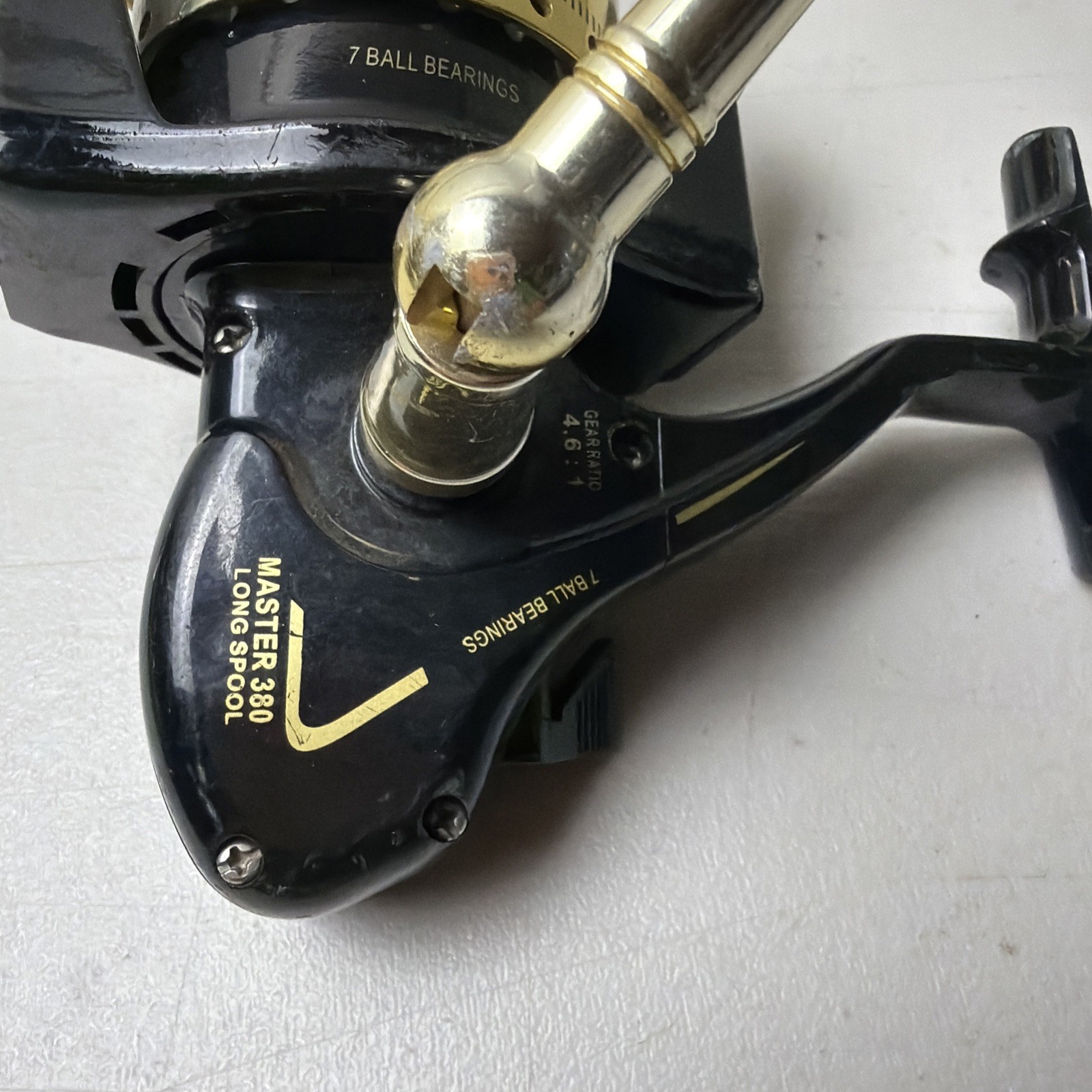 MASTER PRO Tournament 380 long spool RATIO 4.6:1 Fishing Reel Free Shipping