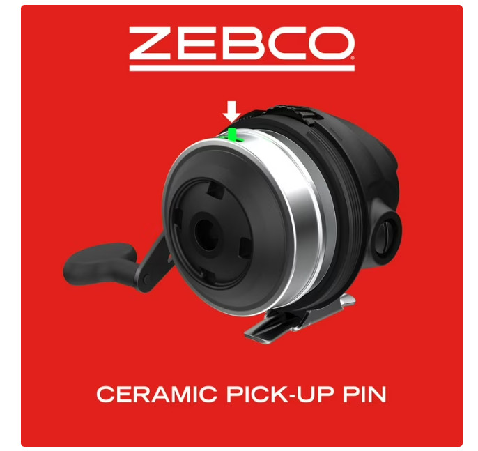 Zebco 808 Spincast Fishing Reel, Size 80 Reel FREE SHIPPING US