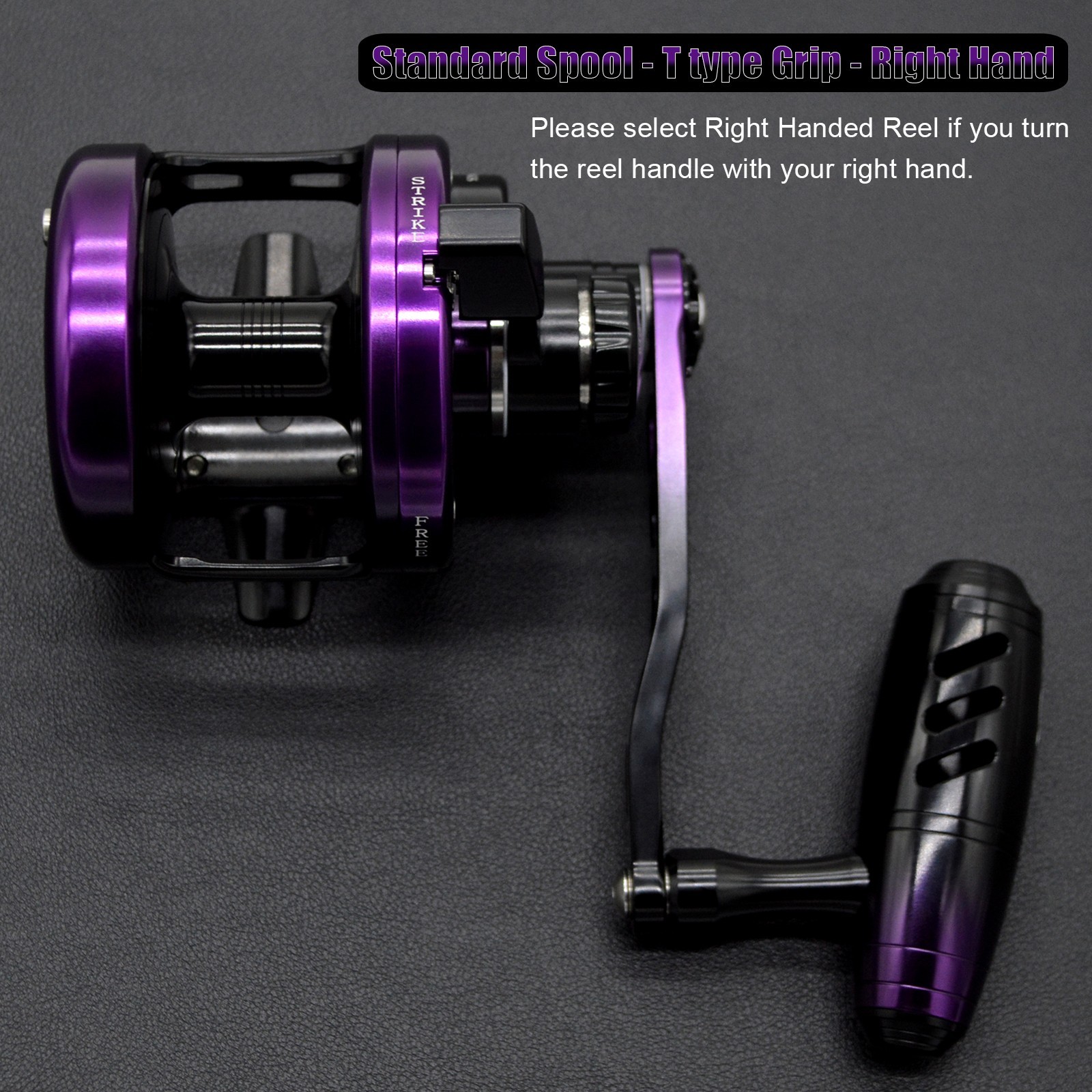 CAMEKOON 50N High Speed Jigging Fishing Reel – Optional Standard or Narrow Spool