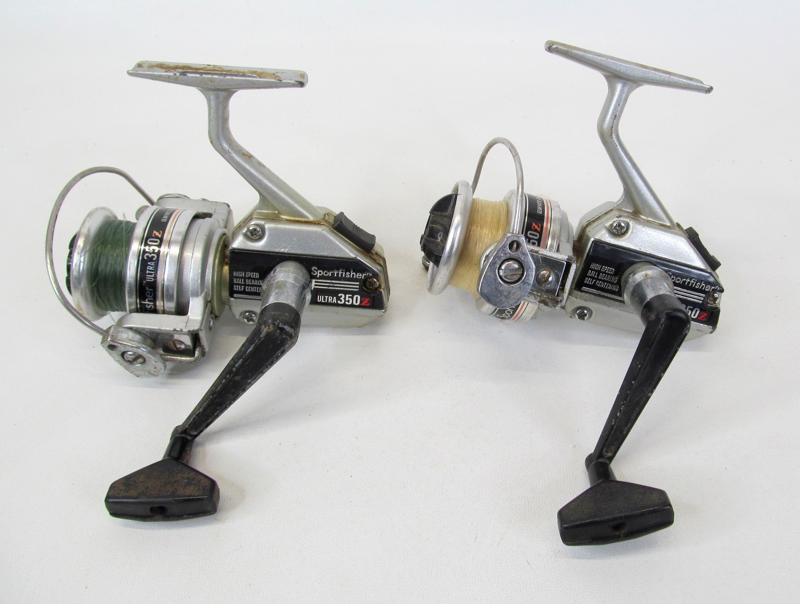 Lot of 2 Vintage Sportfisher Ultra 350Z Fishing Reels | FOR PARTS – RESTORATION