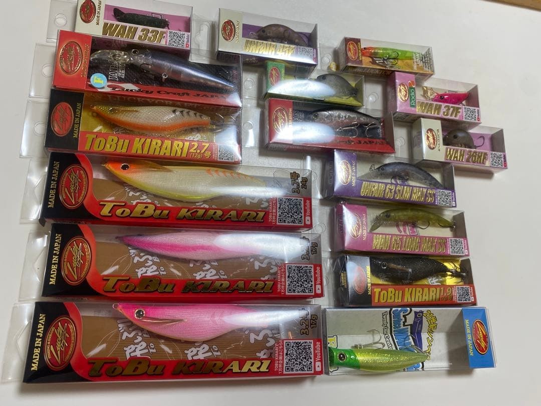Lucky Craft Lure Set 16pcs Fishing Hard Bait Trout Tackle Japan