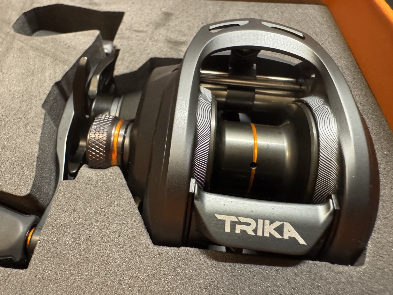 Trika Ti100 Bait casting Reels LH Left Hand 7:0.1 w/Titanium