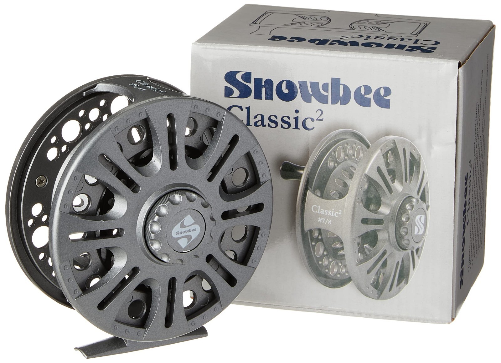 Snowbee Classic 2 3/4 5/6 7/8 9/11 Fly Reel Trout Salmon Fly Fishing Reel