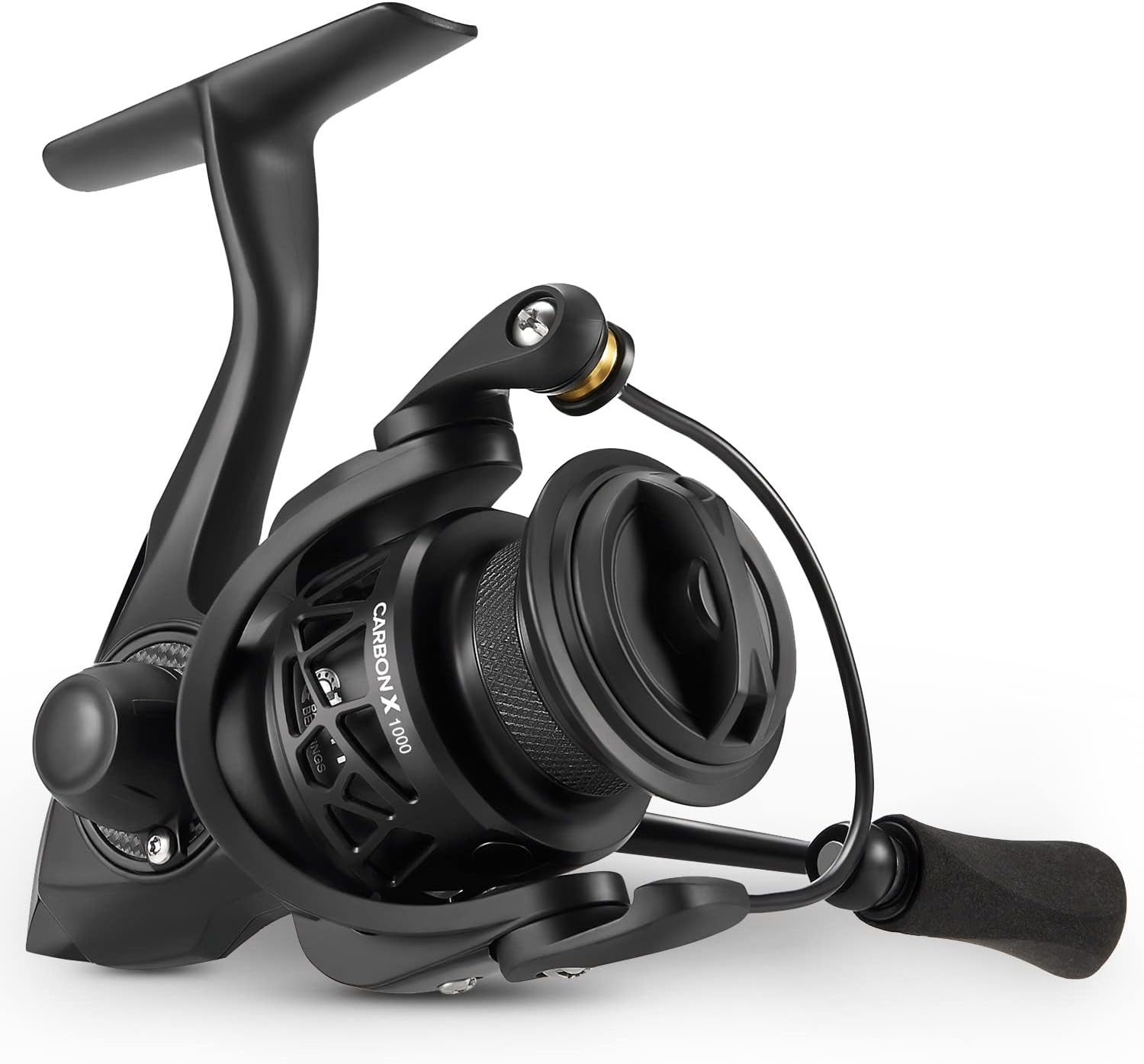 Piscifun Carbon X Spinning Reels, Light to 5.1Oz, Carbon Frame and Rotor, 33Lbs