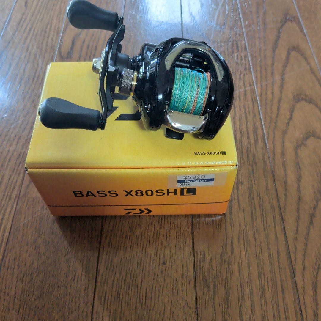 Daiwa Bass X X80SHL Baitcasting Reel Left Hand