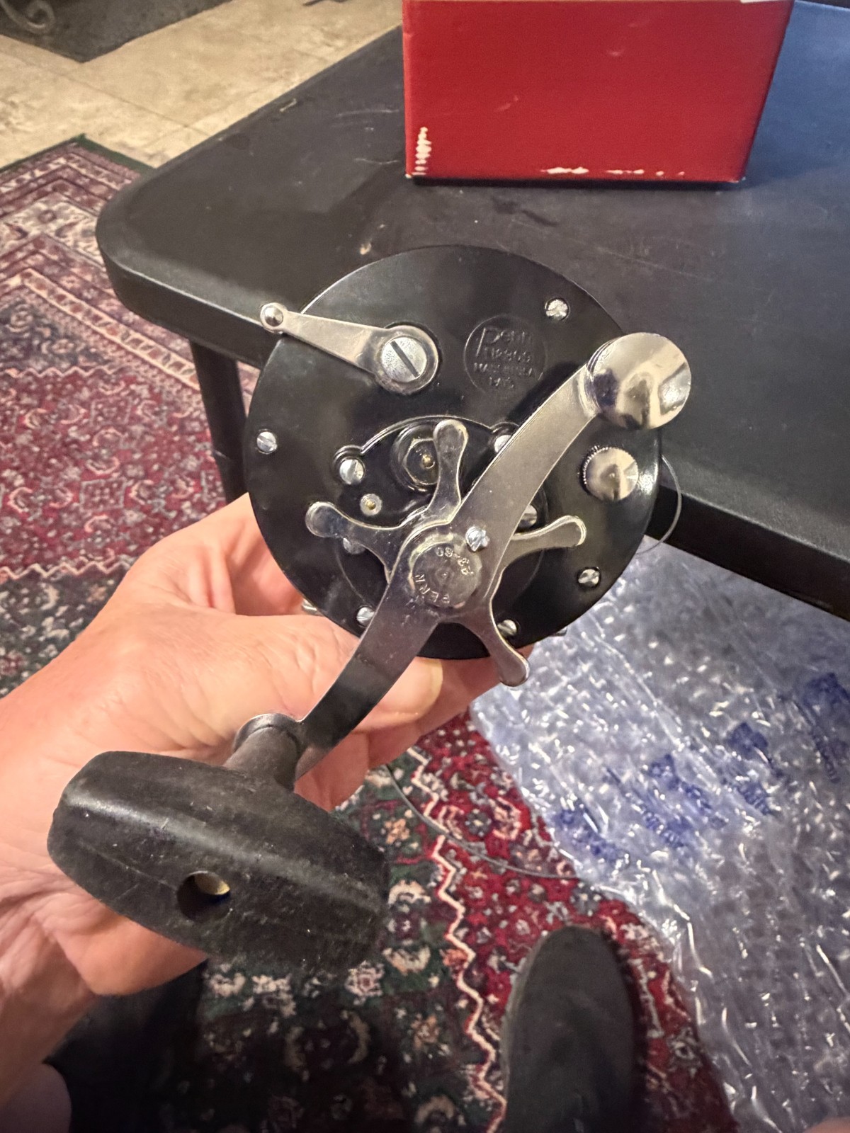 Vntg Penn 209 & 309 Level Wind Conventional Trolling Fishing Reel Lot USA w/ship